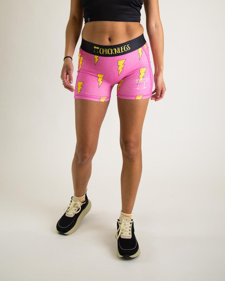 ChicknLegs Women's Compression Shorts 3"