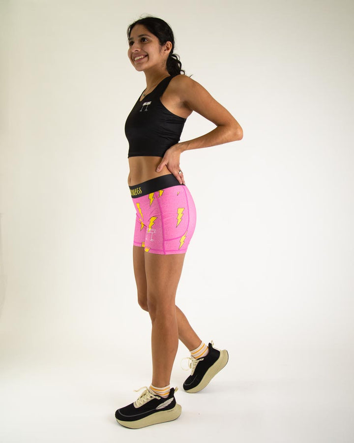 ChicknLegs Women's Compression Shorts 3"