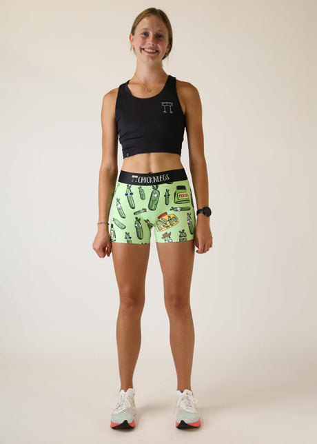 ChicknLegs Women's Compression Shorts 3"