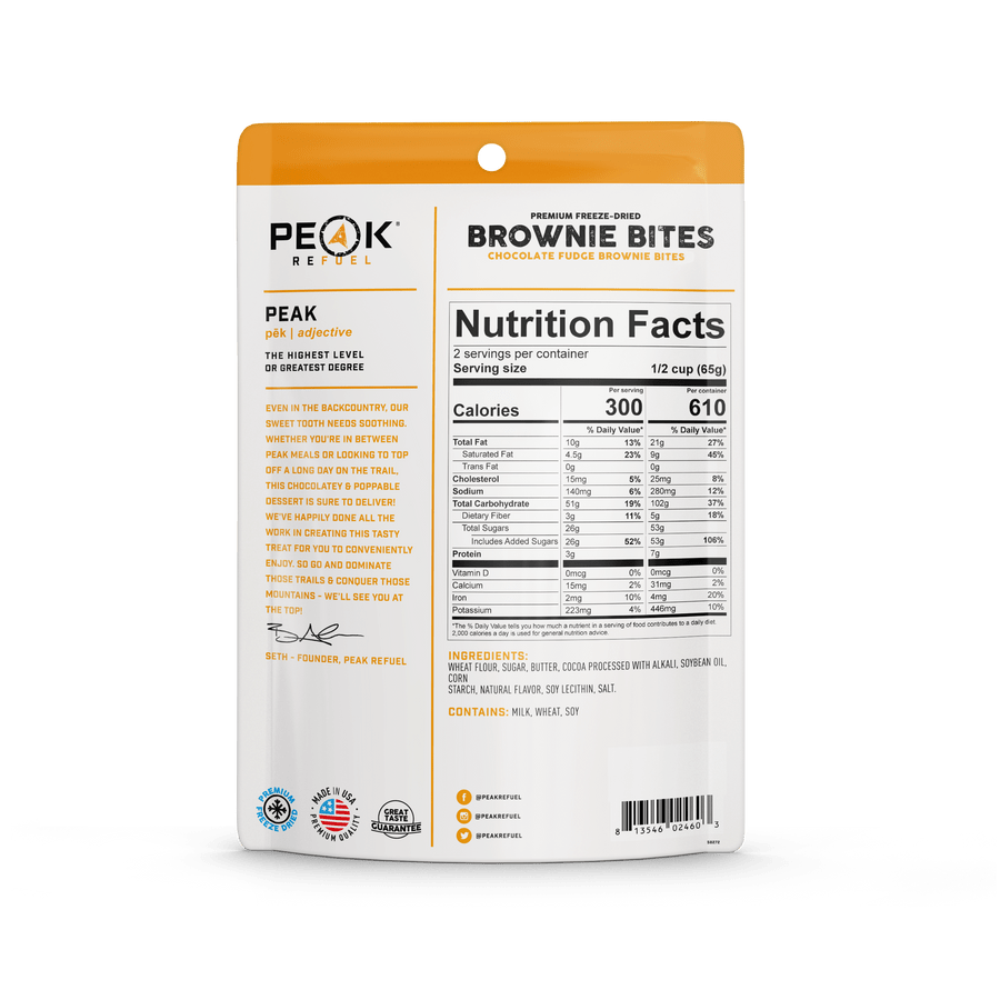 Chocolate Fudge Brownie Bites - Quest Outdoors