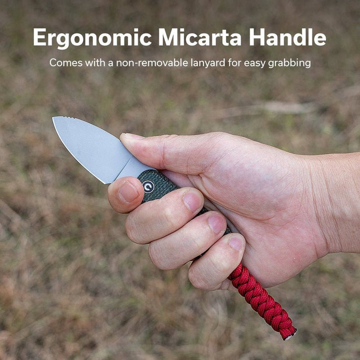 Civivi Baby Banter Fixed Blade Micarta Handle Knife - Quest Outdoors