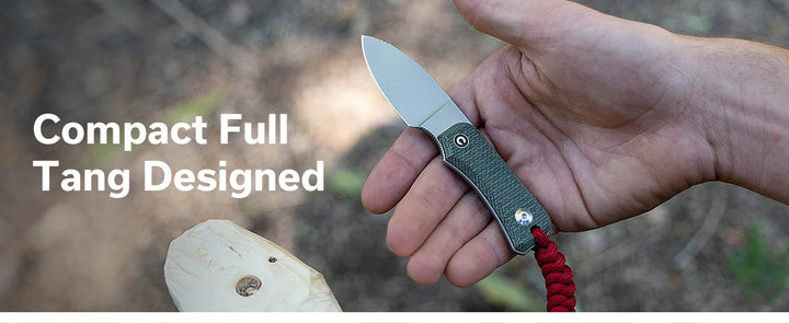 Civivi Baby Banter Fixed Blade Micarta Handle Knife - Quest Outdoors
