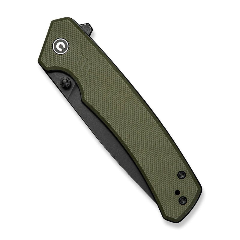 Civivi Merit Flipper & Thumb Stud Knife With Green G10 Handle - Quest Outdoors