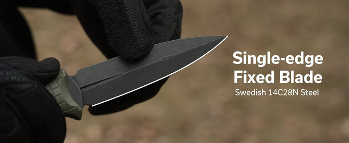 Civivi Perfrico Fixed Blade With Green G10 Handle - Quest Outdoors