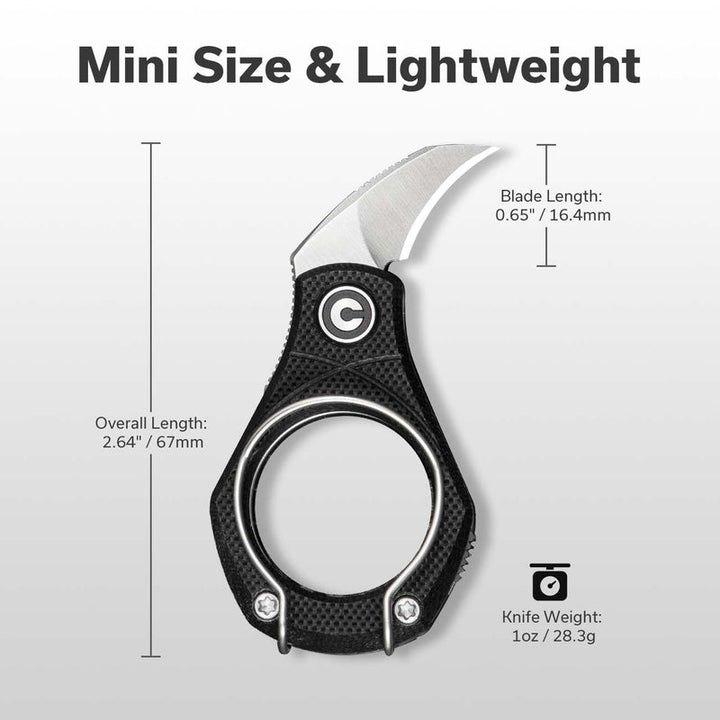 Civivi Pyrus Utility Slip Joint Black - Quest Outdoors