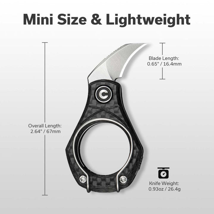Civivi Pyrus Utility Slip Joint Carbon Fiber - Quest Outdoors