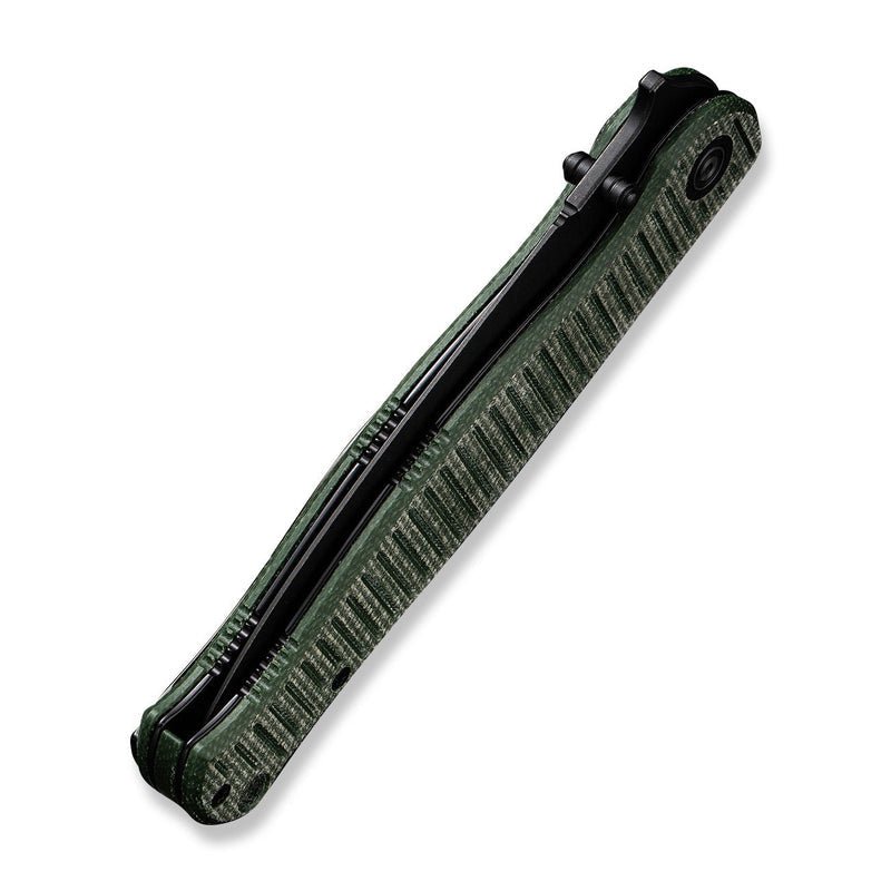 Civivi RS71 Flipper & Thumb Stud Knife With Green Micarta Handle - Quest Outdoors