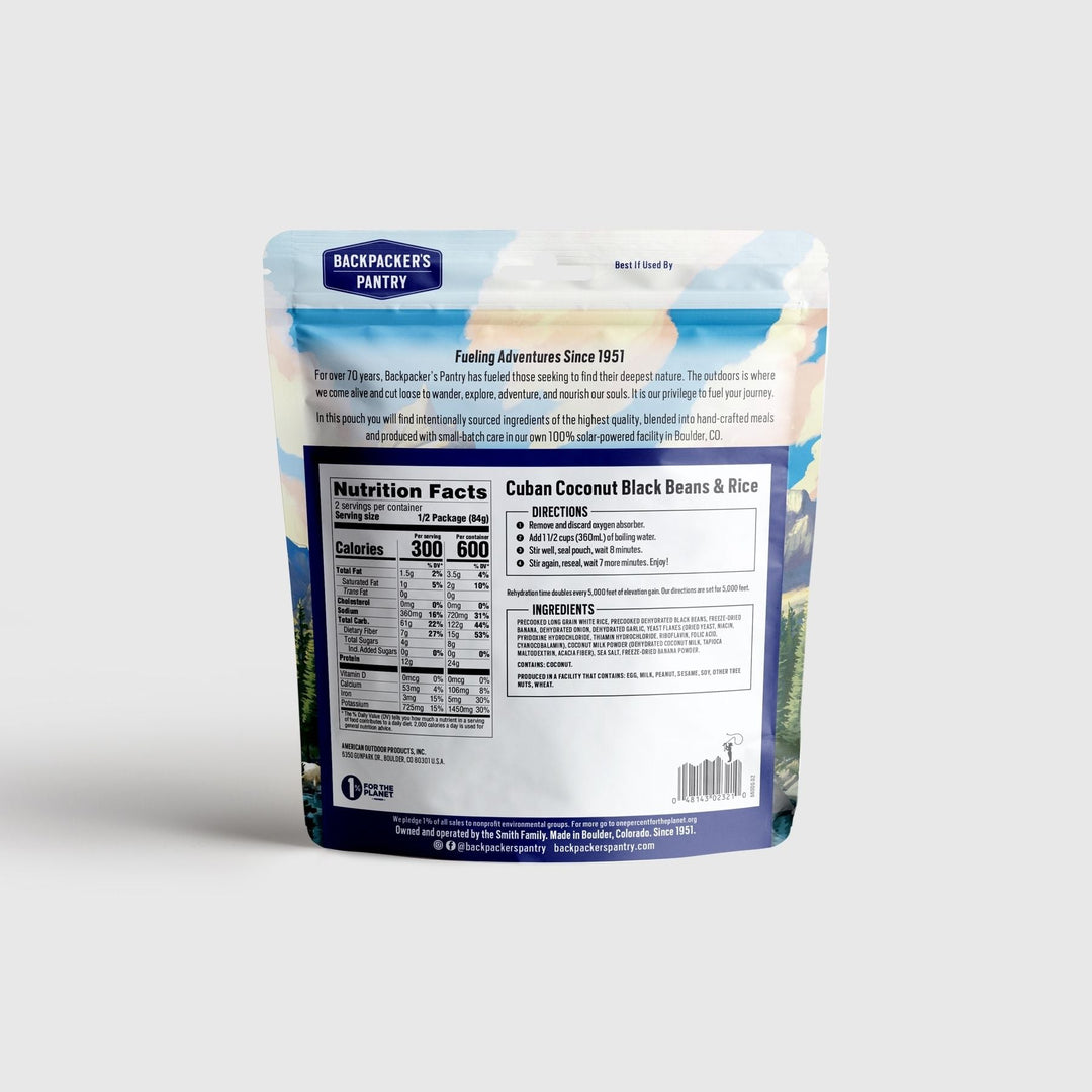 Cuban Coconut Rice & Black Beans (vegan) - Quest Outdoors