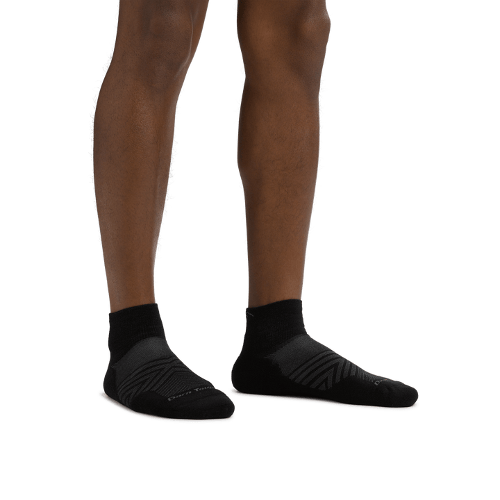 Darn Tough Men's Coolmax® Run Quarter Ultra-Lightweight Running Socks - Quest Outdoors