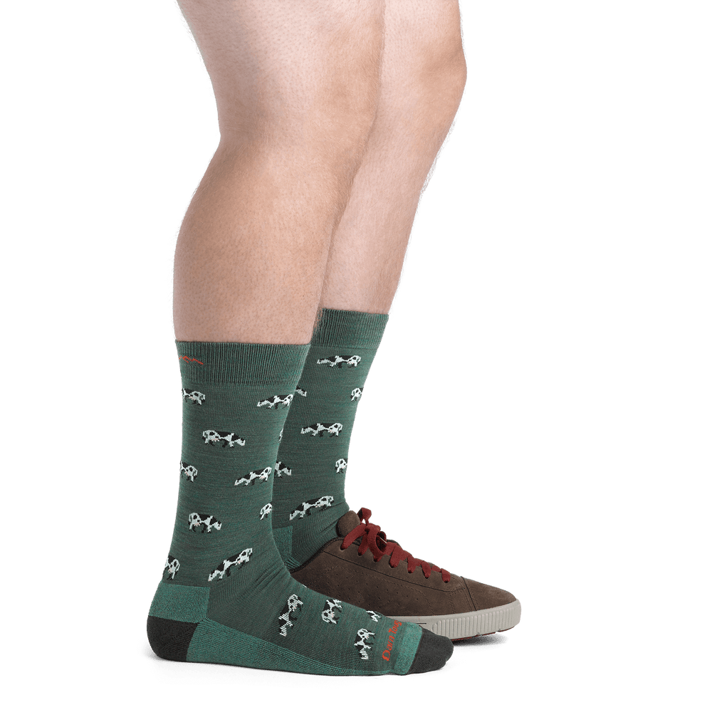 Darn Tough Men's Dairy Air Crew Lightweight Lifestyle Socks - Quest Outdoors