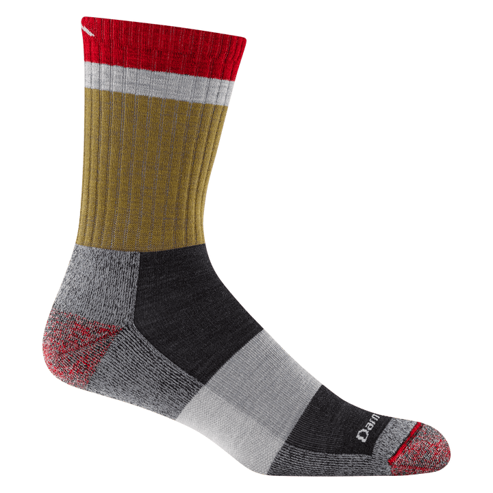 Darn Tough Men's Heady Stripe Micro Crew Lightweight Hiking Socks - Quest Outdoors