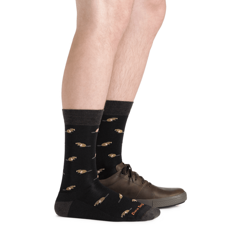 Darn Tough Men's Sawtooth Crew Lightweight Lifestyle Socks - Quest Outdoors