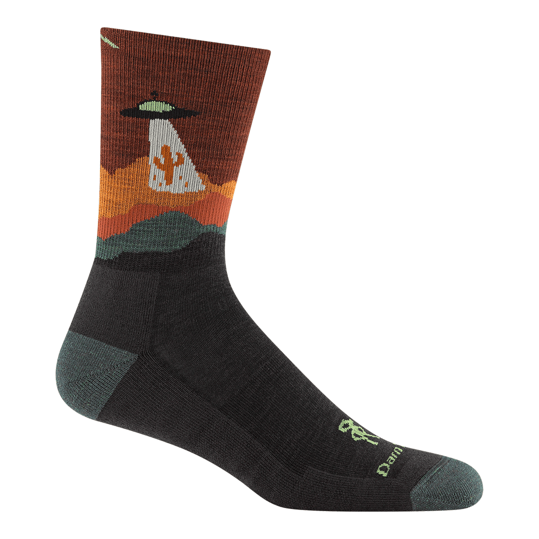 Darn Tough Men's Spaced Out Micro Crew Lightweight Hiking Socks - Quest Outdoors