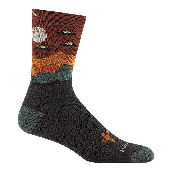 Darn Tough Men's Spaced Out Micro Crew Lightweight Hiking Socks - Quest Outdoors