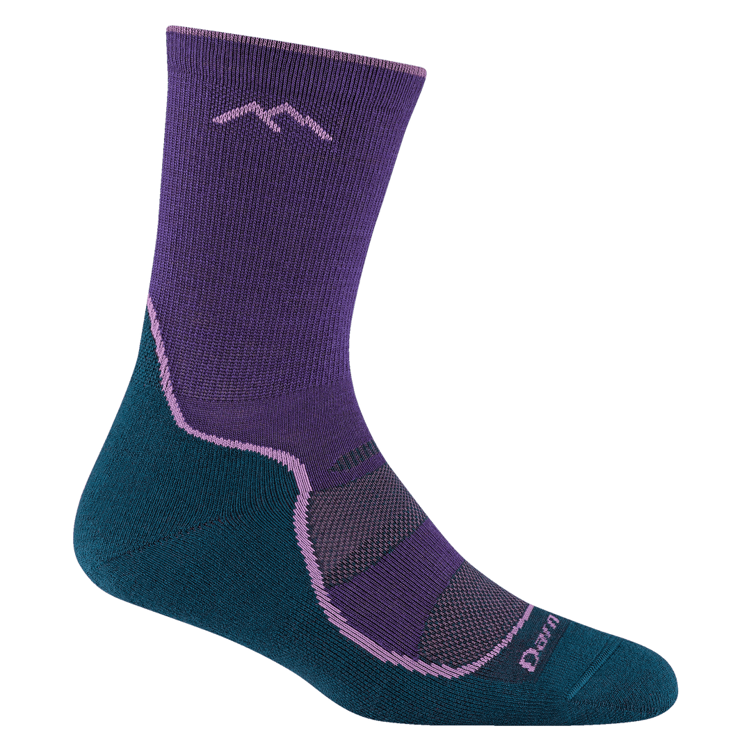 Darn Tough Women's Light Hiker Micro Crew Lightweight Hiking Socks - Quest Outdoors