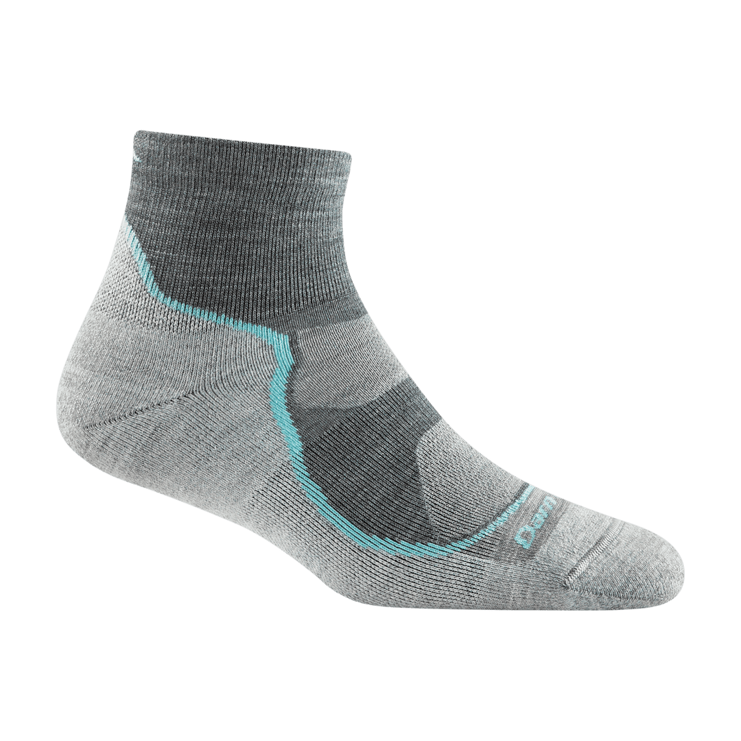 Darn Tough Women's Light Hiker Quarter Lightweight Hiking Socks - Quest Outdoors