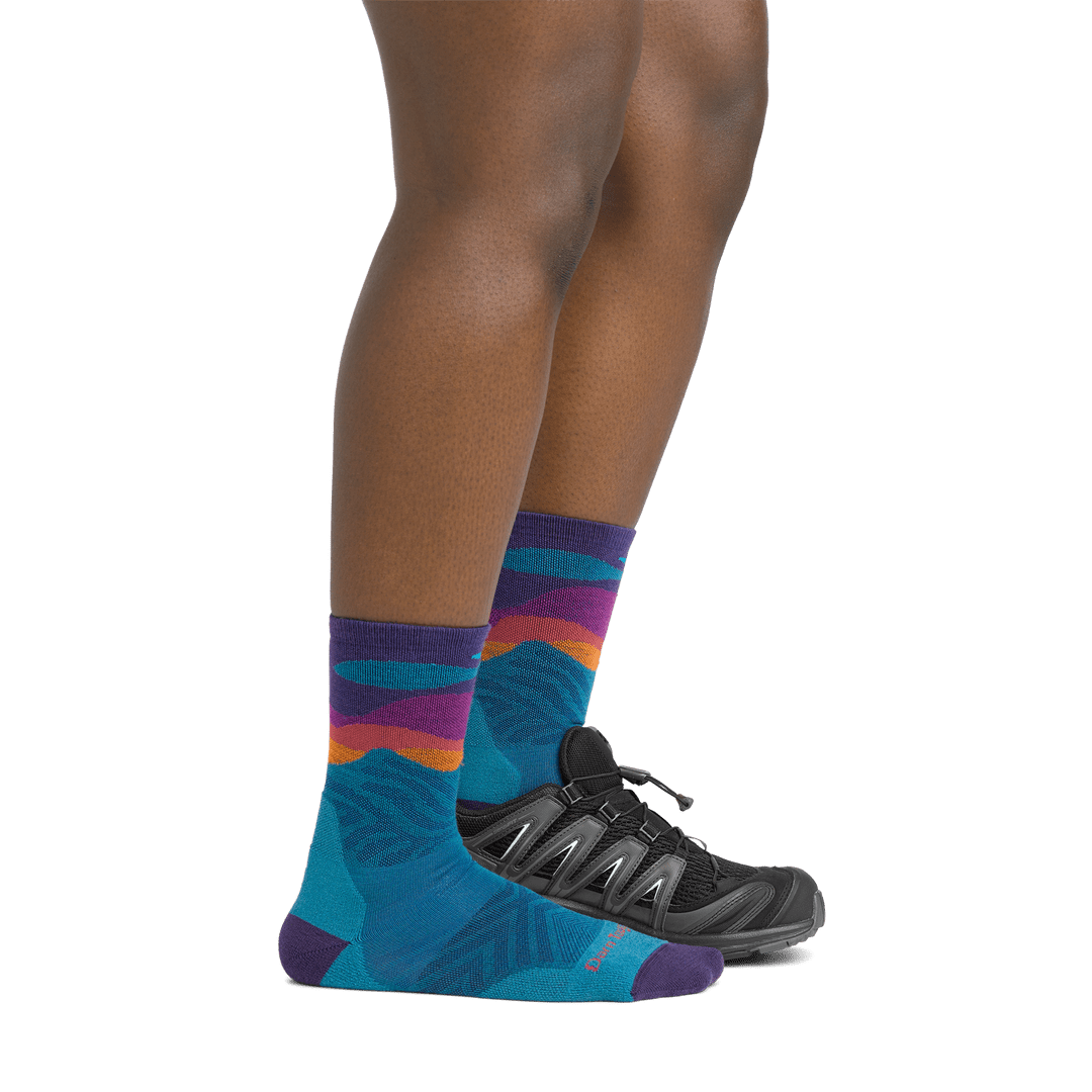 Darn Tough Women's Mirnavated Micro Crew Ultra - Lightweight Running Socks - Quest Outdoors