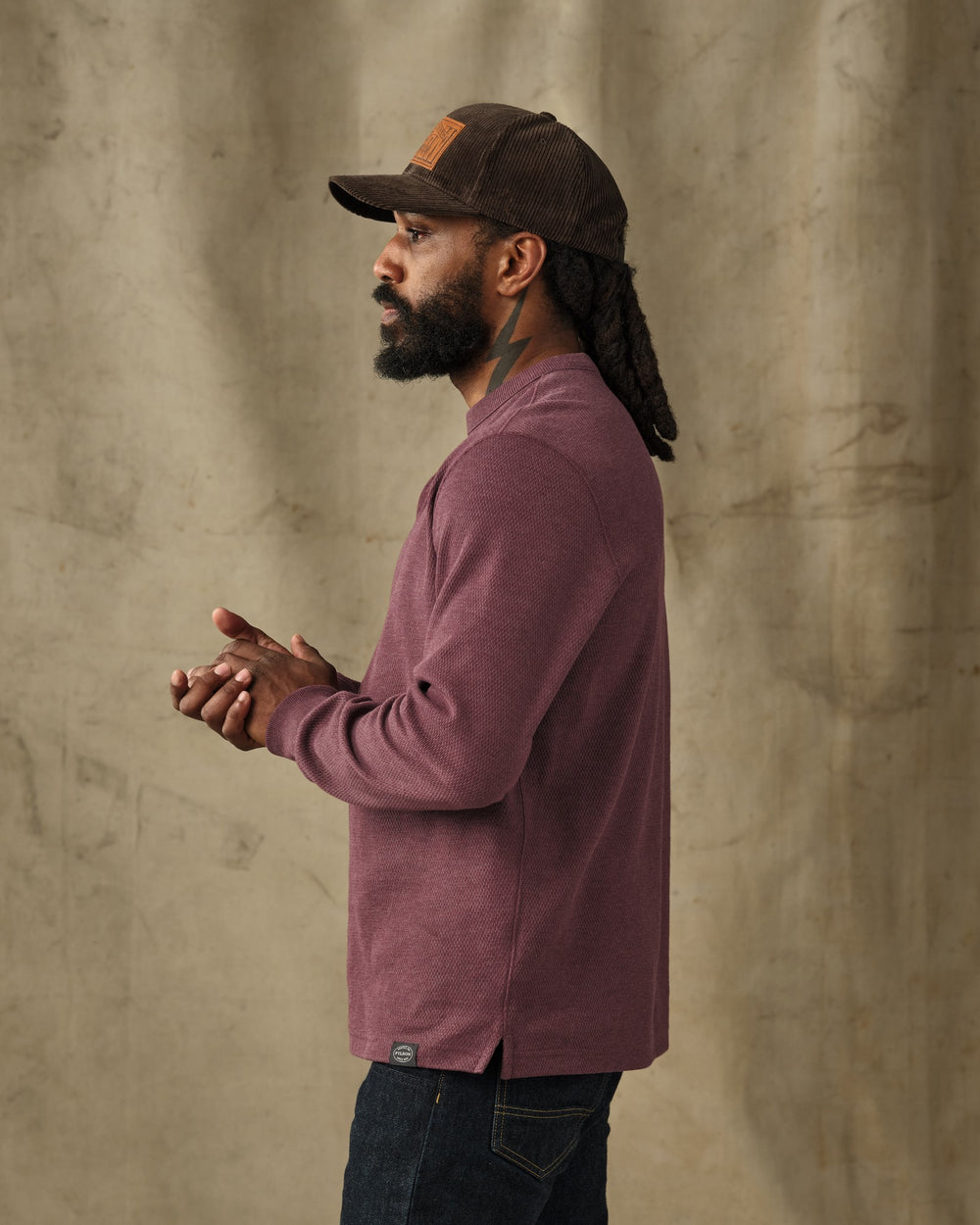 Filson Men's Waffle Knit Thermal Crewneck