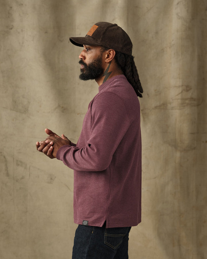 Filson Men's Waffle Knit Thermal Crewneck