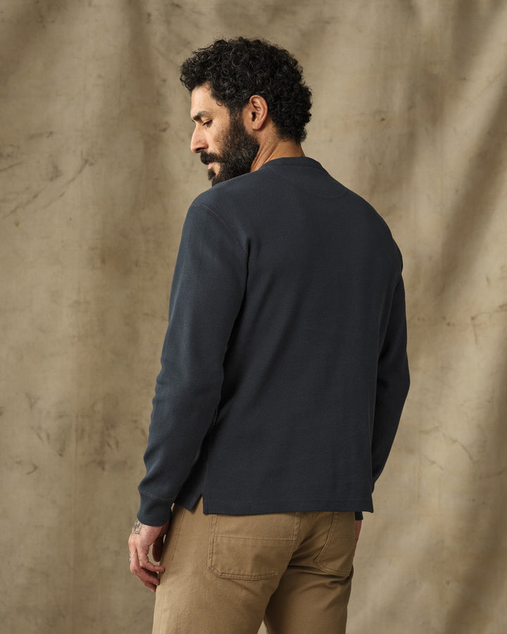 Filson Men's Waffle Knit Thermal Crewneck