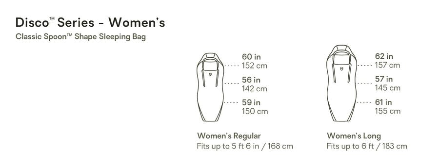 Disco™ 30 Women's Endless Promise® Down Sleeping Bag - Quest Outdoors