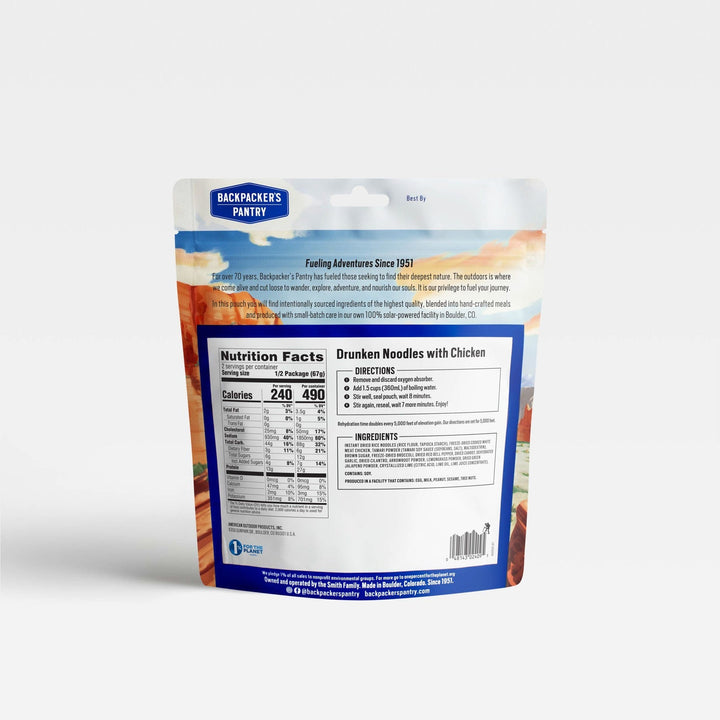 Drunken Noodles with Chicken - Quest Outdoors