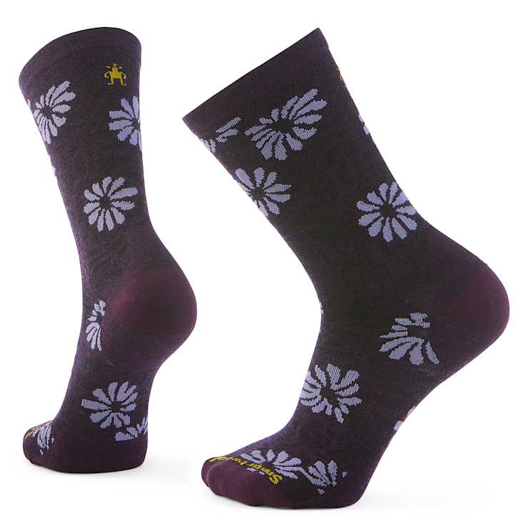 Everyday Floral Crew Socks - Quest Outdoors