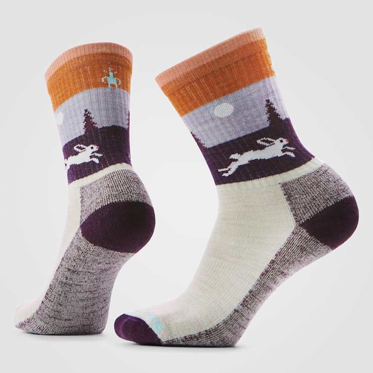 Everyday Hare Chase Crew Socks - Quest Outdoors