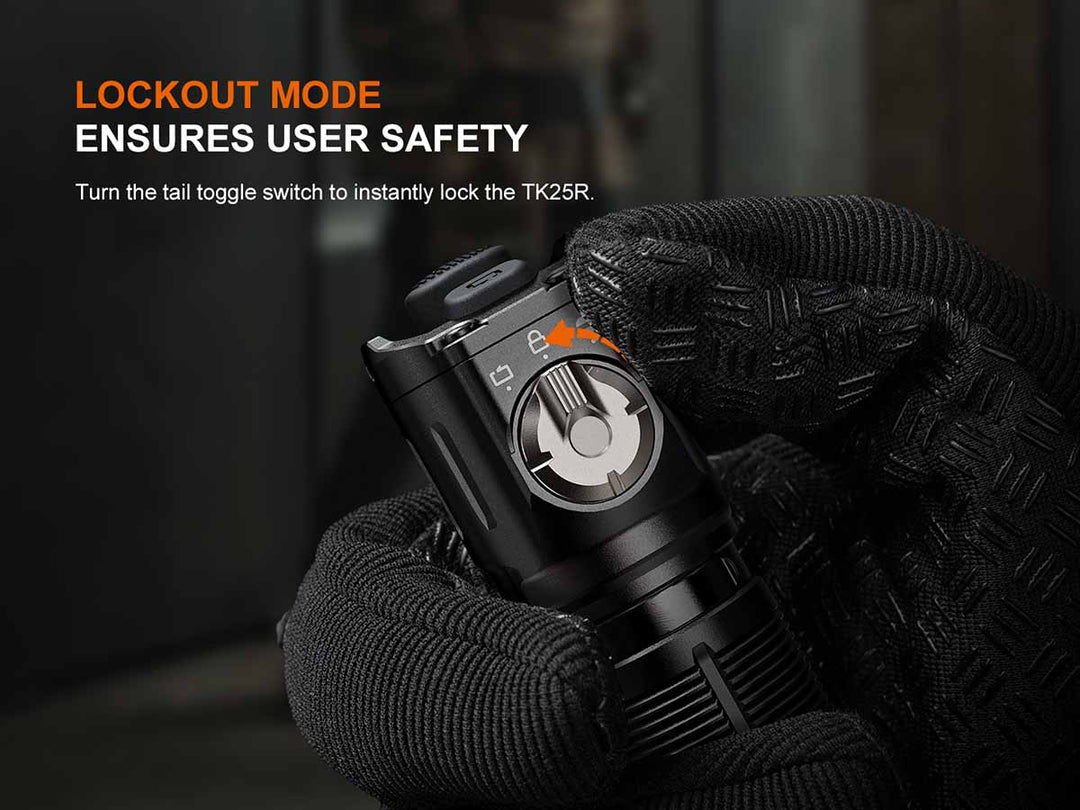 Fenix TK25R Tactical Flashlight - Quest Outdoors