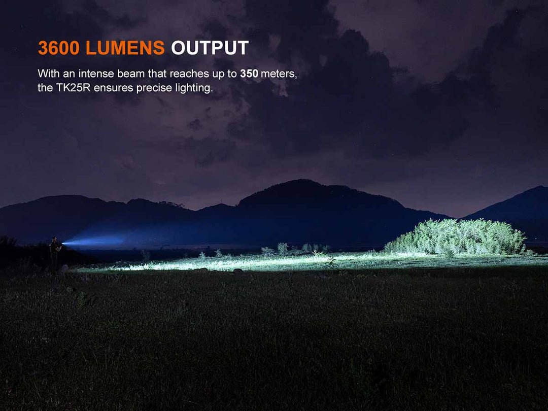 Fenix TK25R Tactical Flashlight - Quest Outdoors