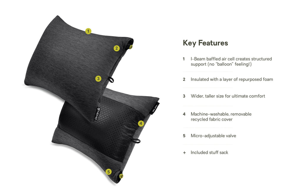 Fillo™ King Luxury Camping Pillow - Quest Outdoors