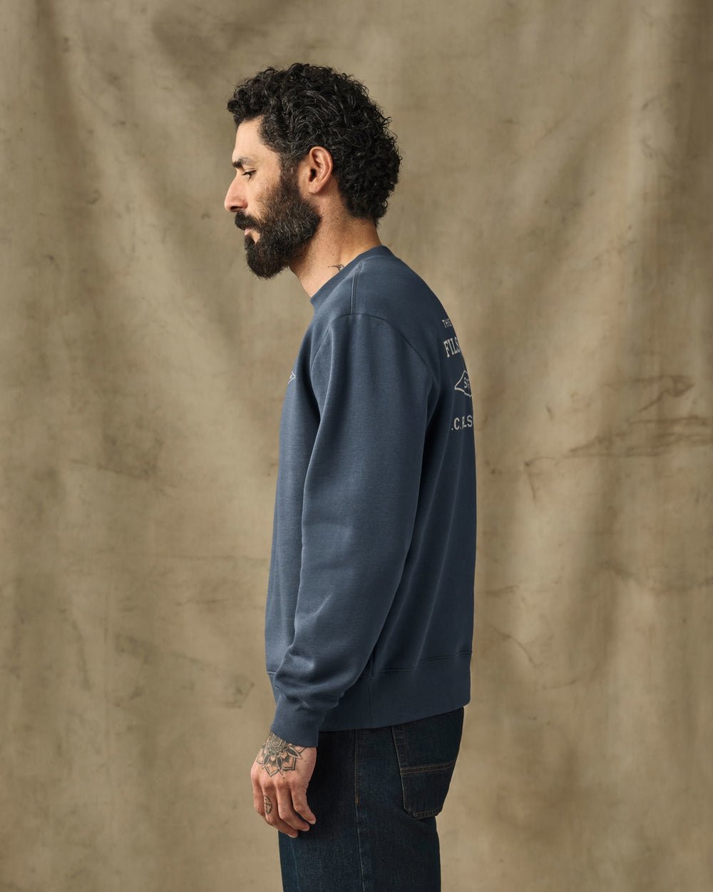 Filson Men's Diamond Graphic Crewneck Sweatshirt - Quest Outdoors