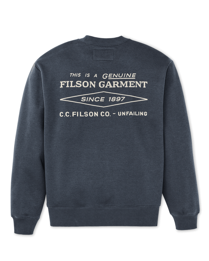 Filson Men's Diamond Graphic Crewneck Sweatshirt - Quest Outdoors