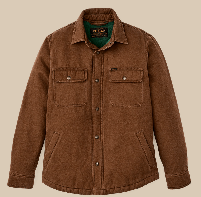 Filson Men's Fleece Lined Jac - Shirt - Quest Outdoors