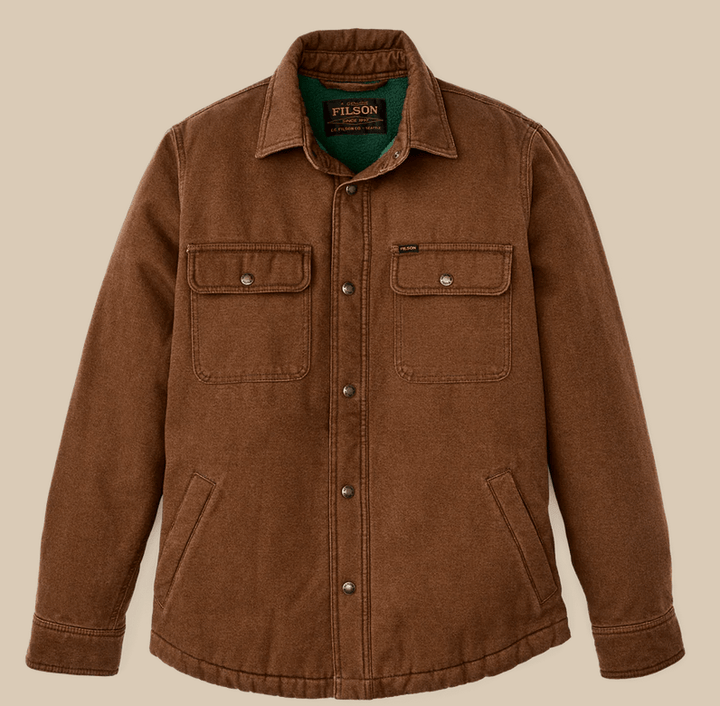 Filson Men's Fleece Lined Jac - Shirt - Quest Outdoors