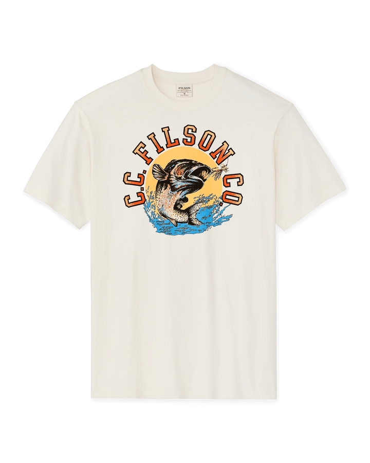 Filson Men's Short Sleeve Dry Fly Graphic T-Shirt - Quest Outdoors
