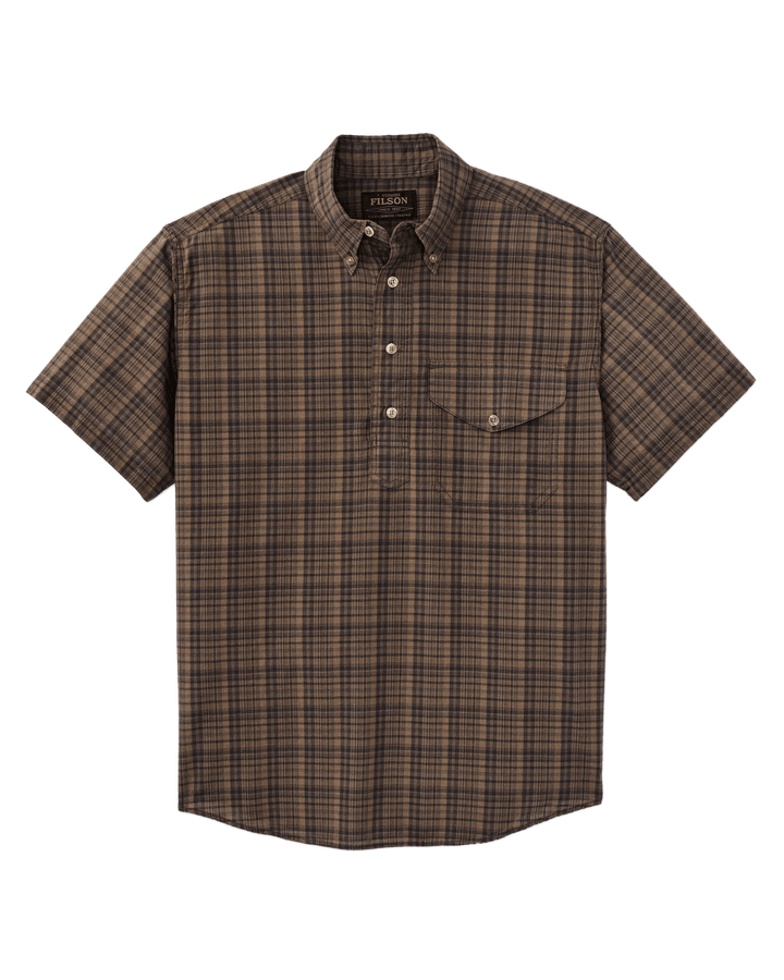 Filson Men's Short Sleeve Madras Popover Shirt - Quest Outdoors