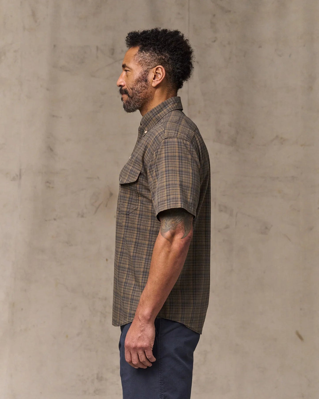 Filson Men's Short Sleeve Madras Popover Shirt - Quest Outdoors