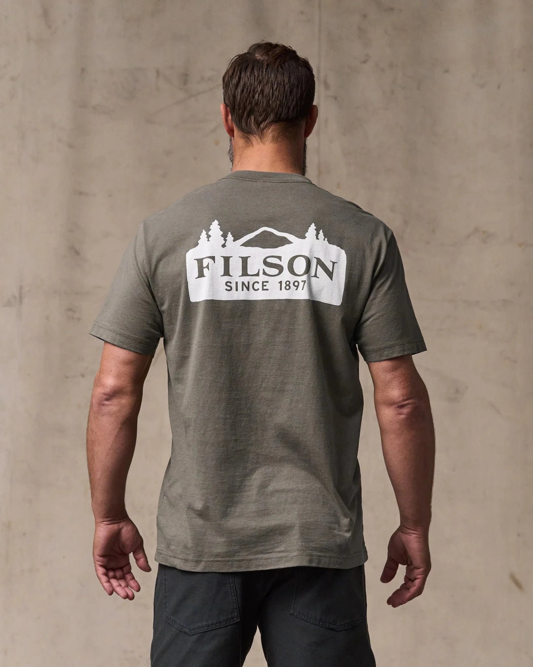 Filson Men's Short - Sleeve Scenic Graphic T-Shirt - Quest Outdoors