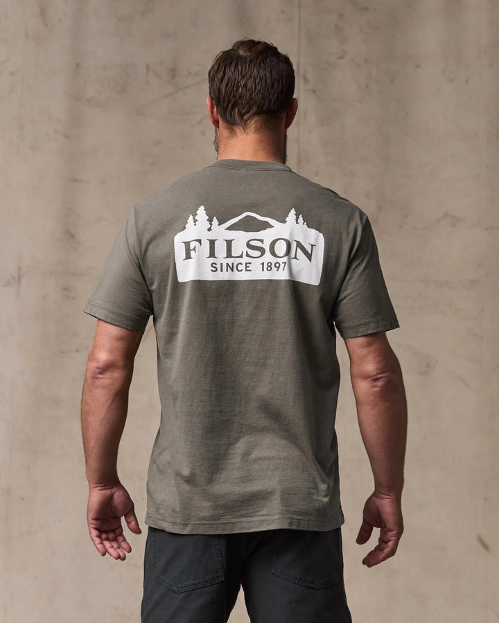 Filson Men's Short - Sleeve Scenic Graphic T-Shirt - Quest Outdoors