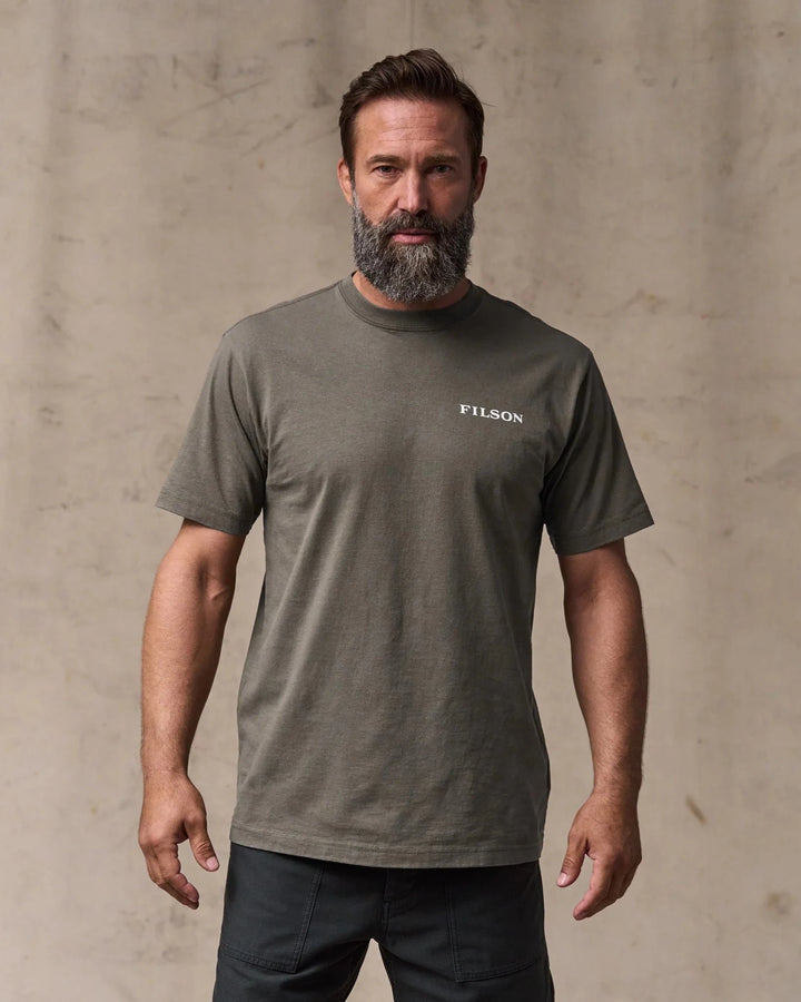 Filson Men's Short - Sleeve Scenic Graphic T-Shirt - Quest Outdoors