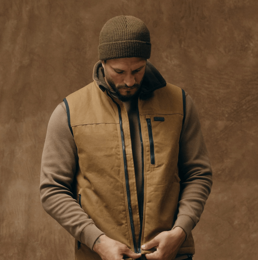 Filson Men's Tin Cloth Primaloft® Vest - Quest Outdoors