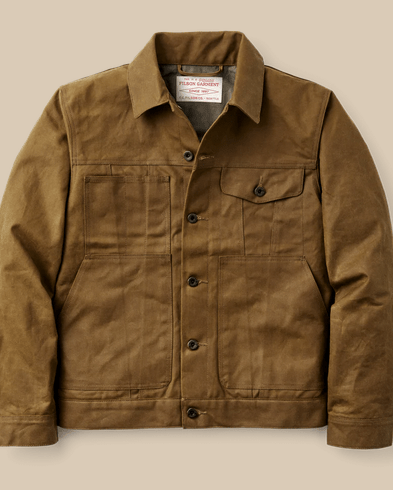 Filson Men's Tin Cloth Short Lined Cruiser Jacket - Quest Outdoors
