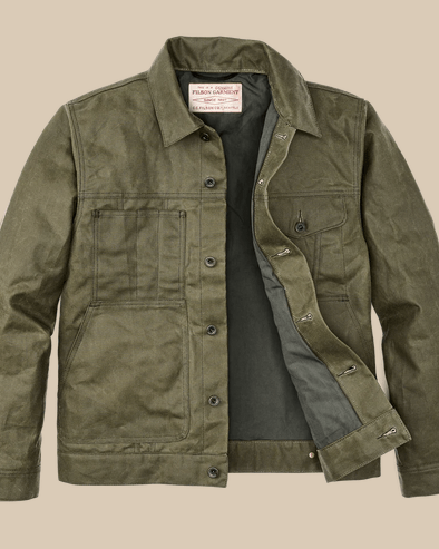 Filson Men's Tin Cloth Short Lined Cruiser Jacket - Quest Outdoors
