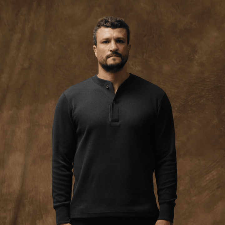 Filson Men's Waffle Knit Henley - Quest Outdoors