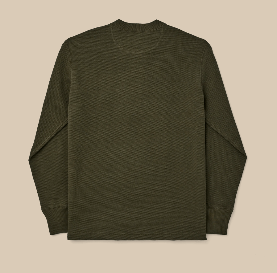 Filson Men's Waffle Knit Henley - Quest Outdoors