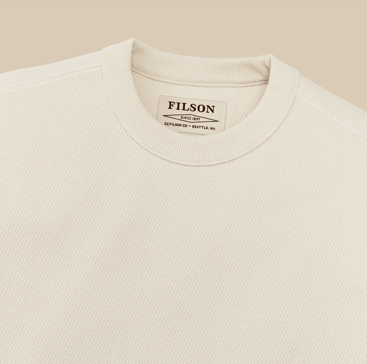 Filson Men's Waffle Knit Thermal Crewneck - Quest Outdoors