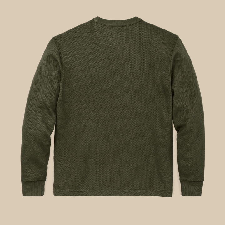 Filson Men's Waffle Knit Thermal Crewneck - Quest Outdoors