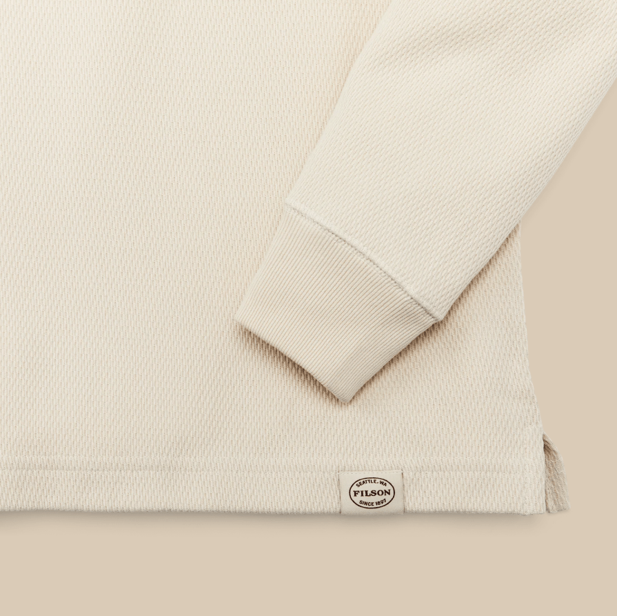 Filson Men's Waffle Knit Thermal Crewneck - Quest Outdoors