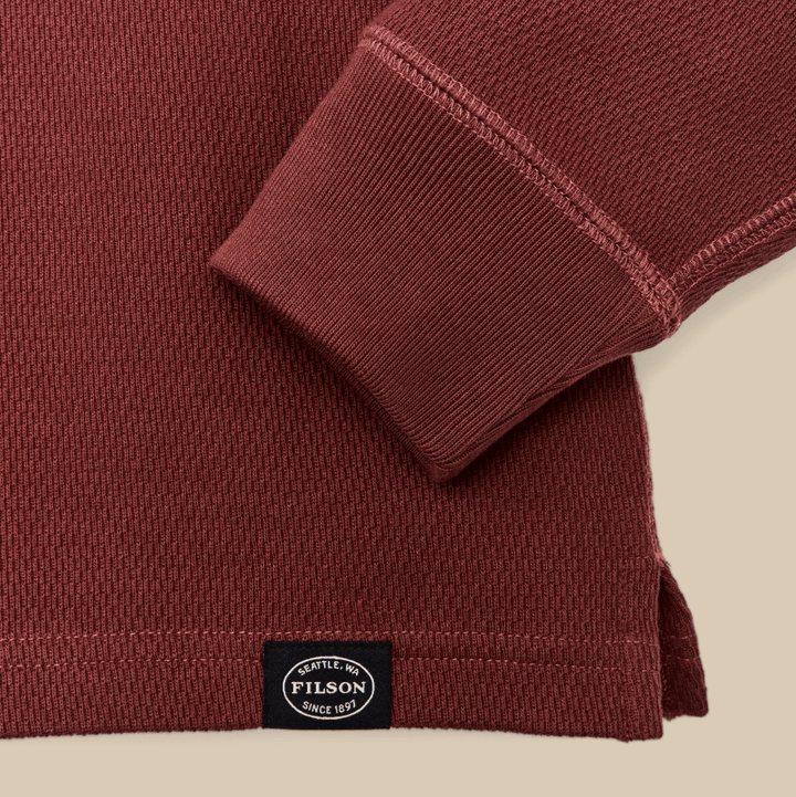 Filson Men's Waffle Knit Thermal Crewneck - Quest Outdoors